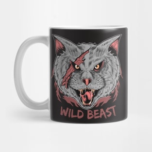 Wild cat Mug